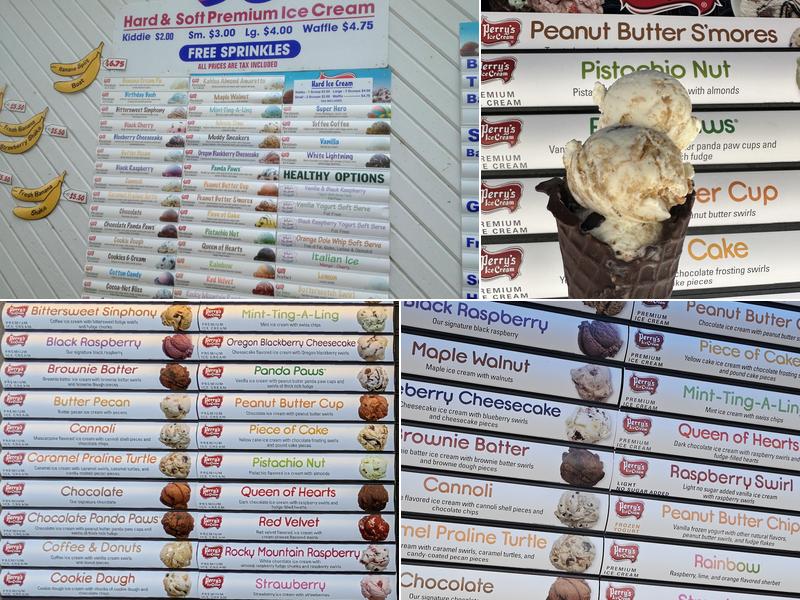 Whats the Scoop Ice Cream Cafe Menu