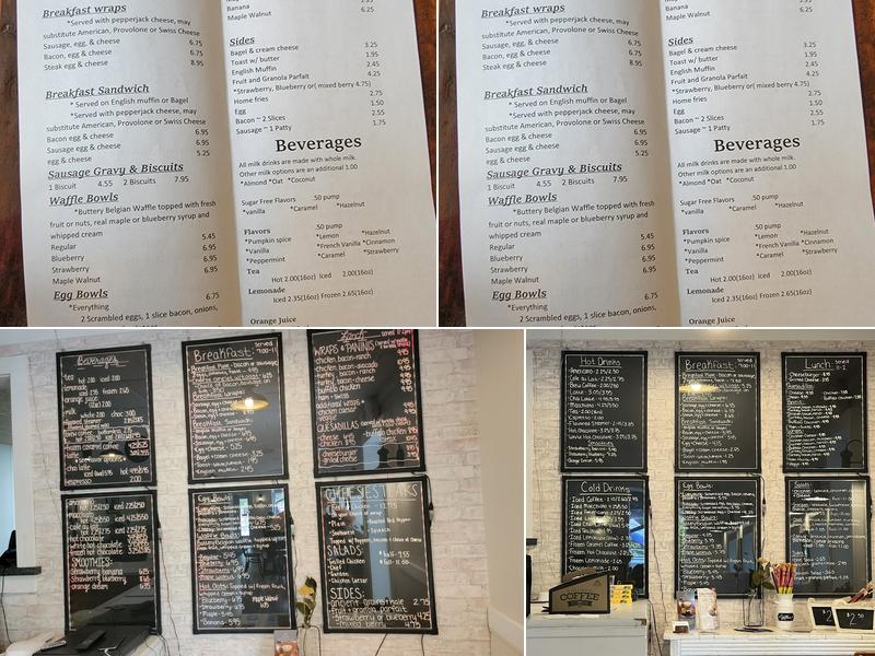 Arise Cafe Menu