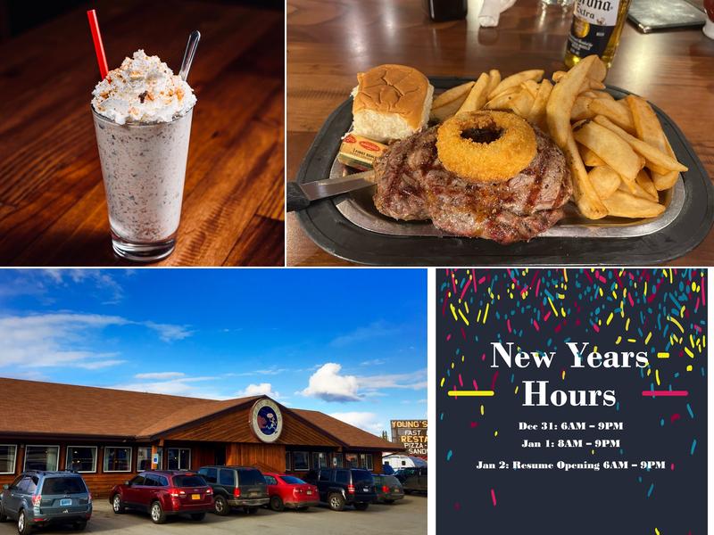 Fast Eddy's Restaurant Mile 1313, Alaska Hwy, Tok