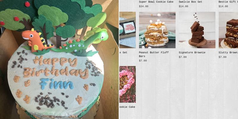 The Baker’s Rack Baking Co. Menu