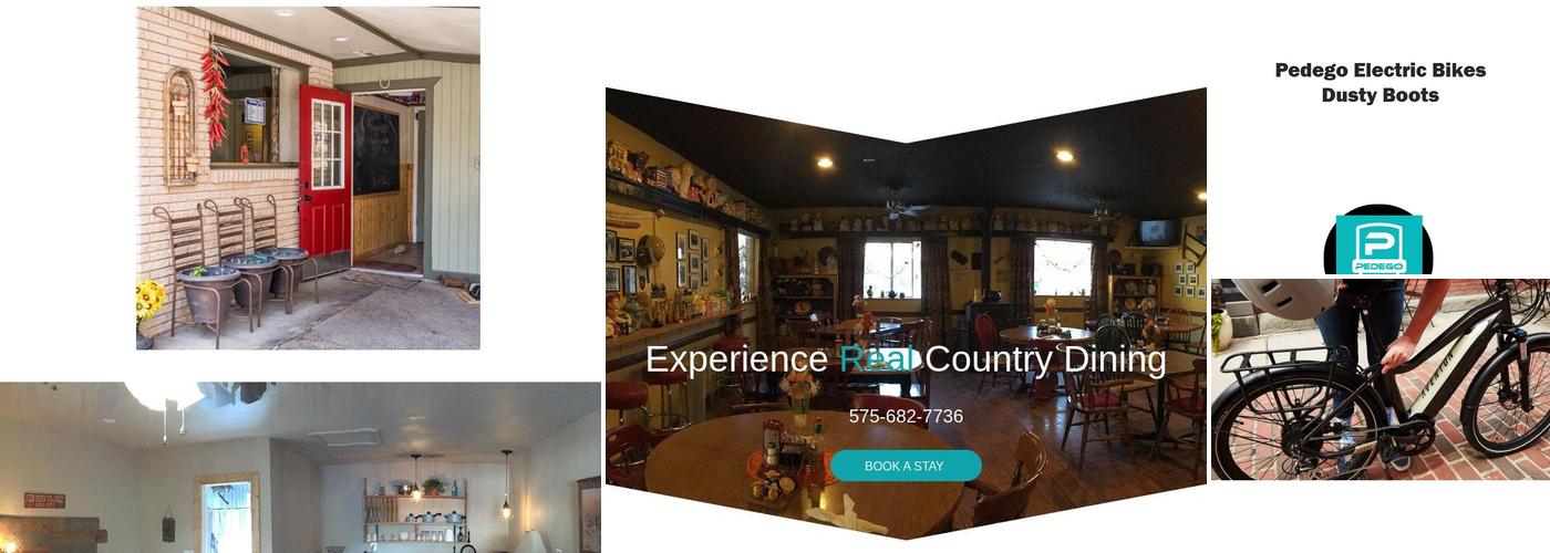 Dusty Boots Cafe Menu