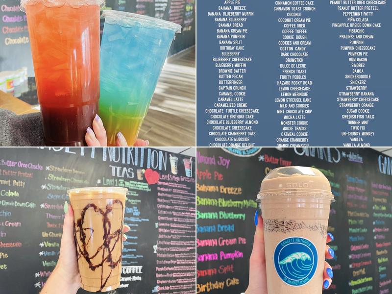 Gansett Nutrition of Mariner Square Menu