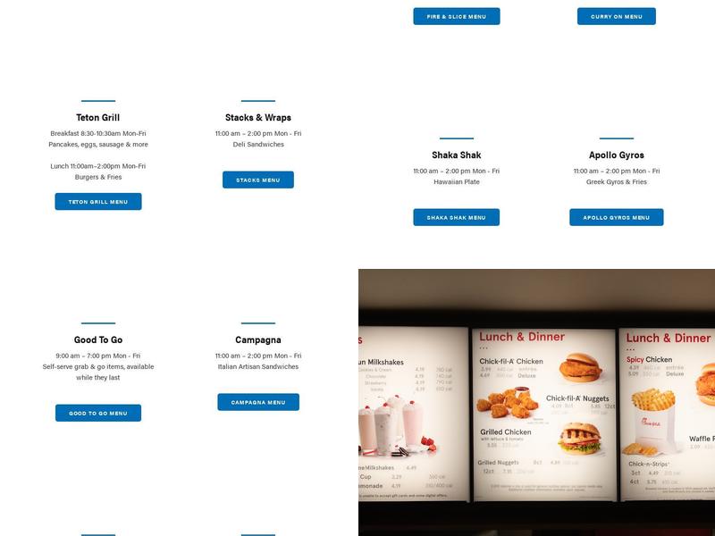 Chick-Fil-A Menu
