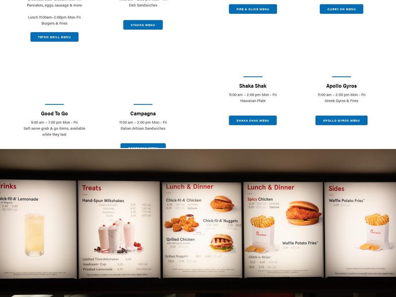 Chick-Fil-A Menu