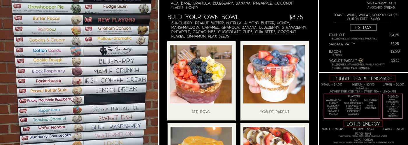 Stir Menu