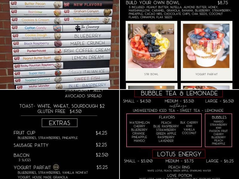Stir Menu