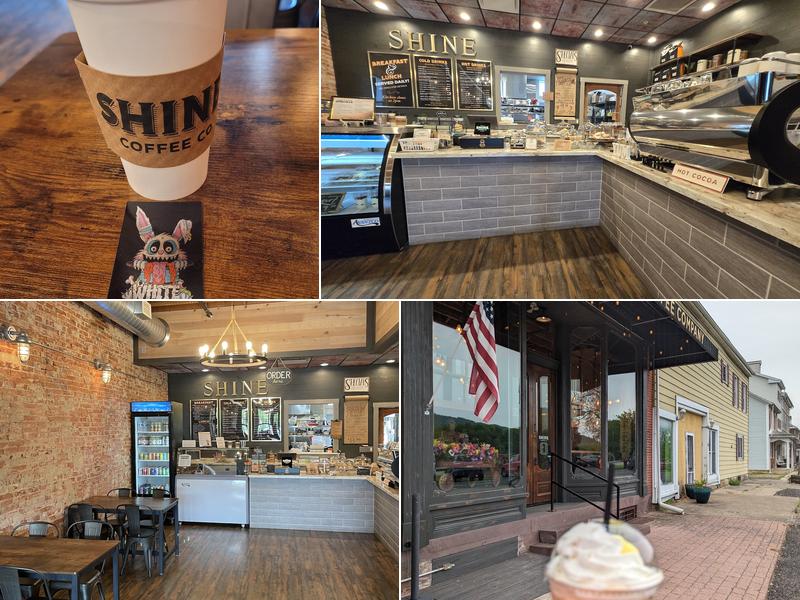 Shine Coffee Co. 204 N Front St, Liverpool