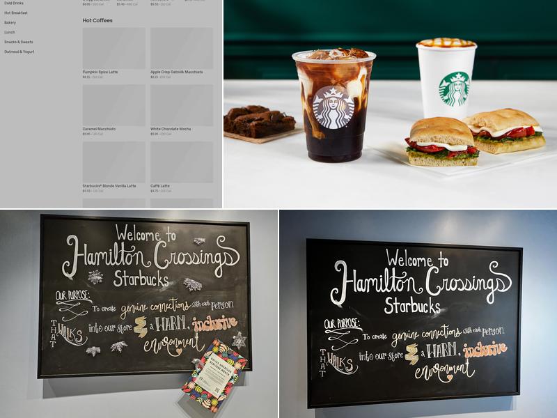 Starbucks Menu