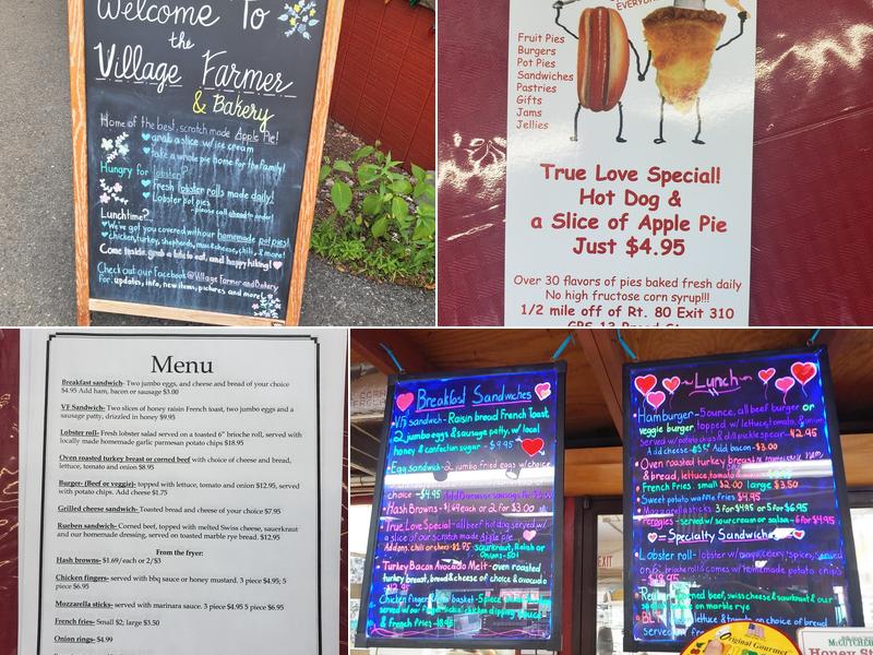 Apple Pie Bakery Menu