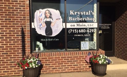 Krystal's Barbershop on Main, LLC 216 Main St Suite 2, Marathon City Wisconsin 54448