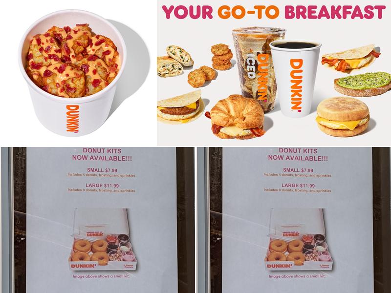Dunkin' Menu