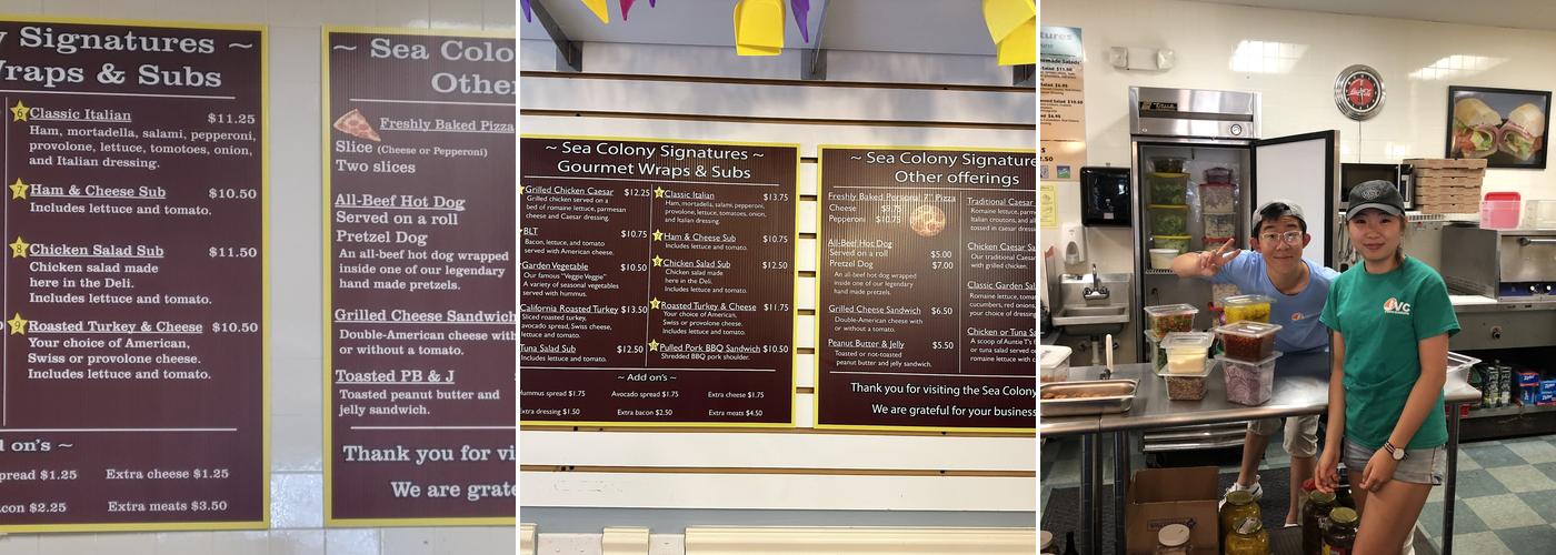 Oceanside Deli & Donuts Menu