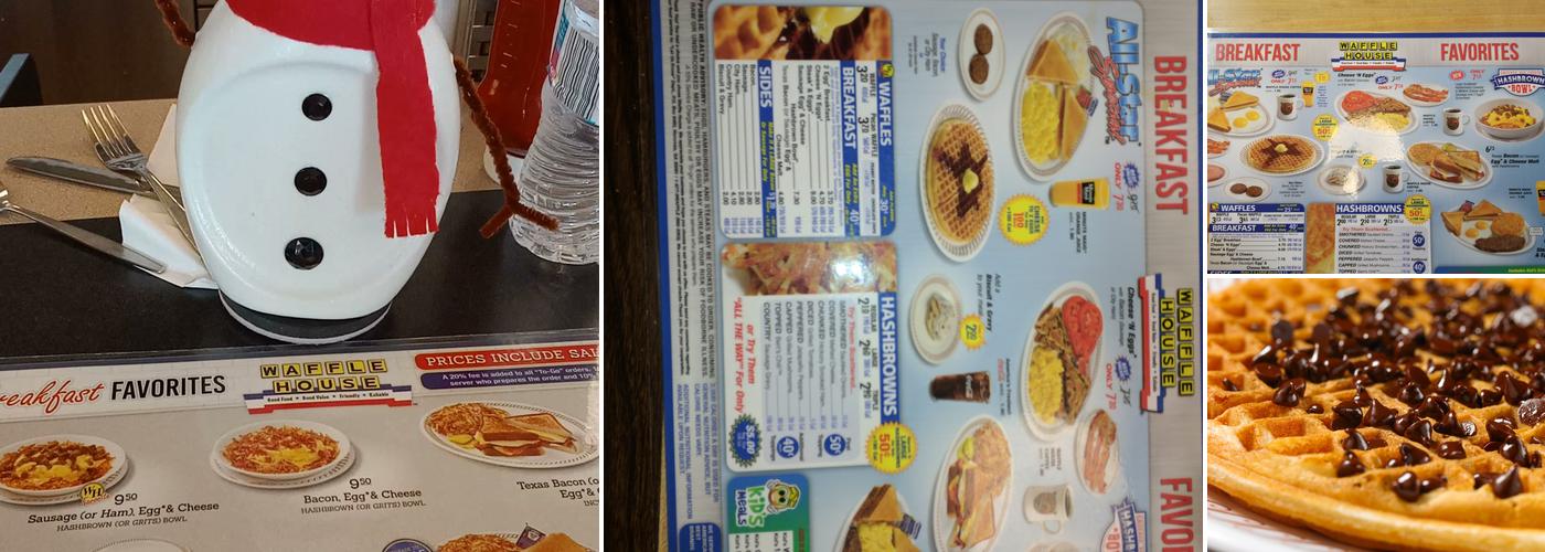 Waffle House Menu