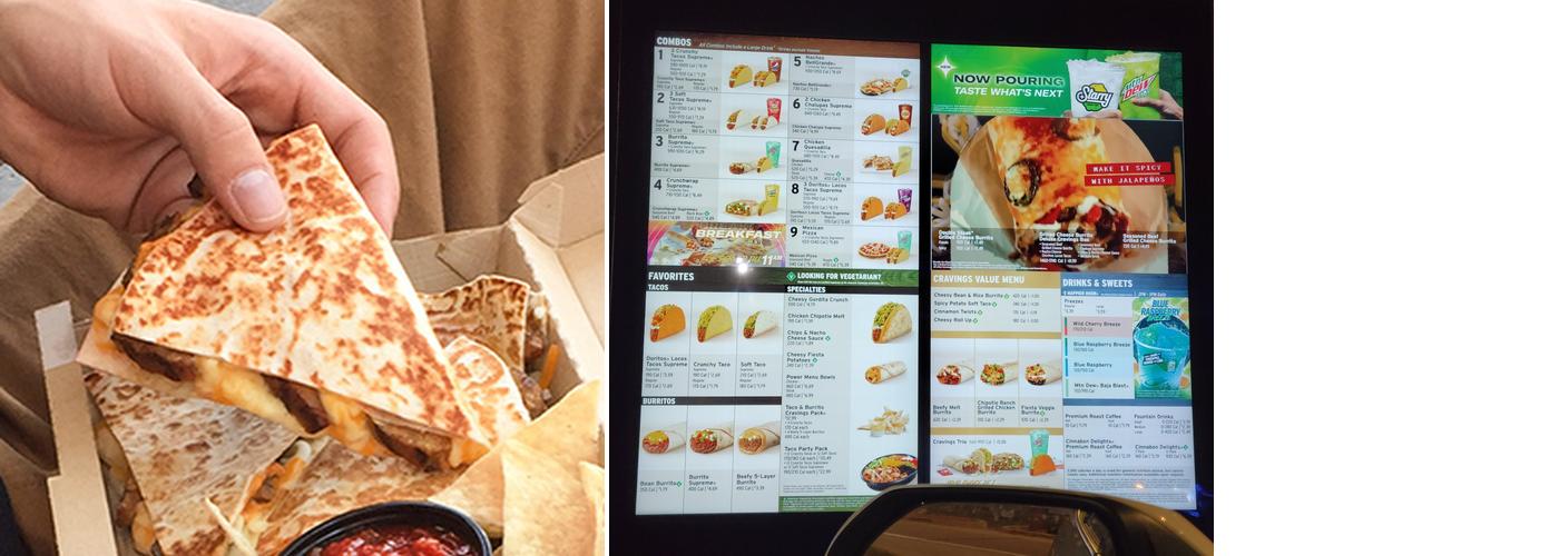 Taco Bell Menu