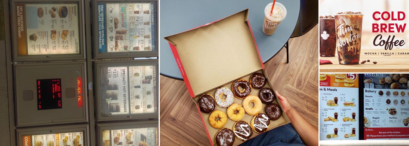 Tim Hortons Menu