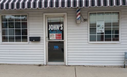 John's Barber Shop 116 N Chestnut St, Le Roy Illinois 61752