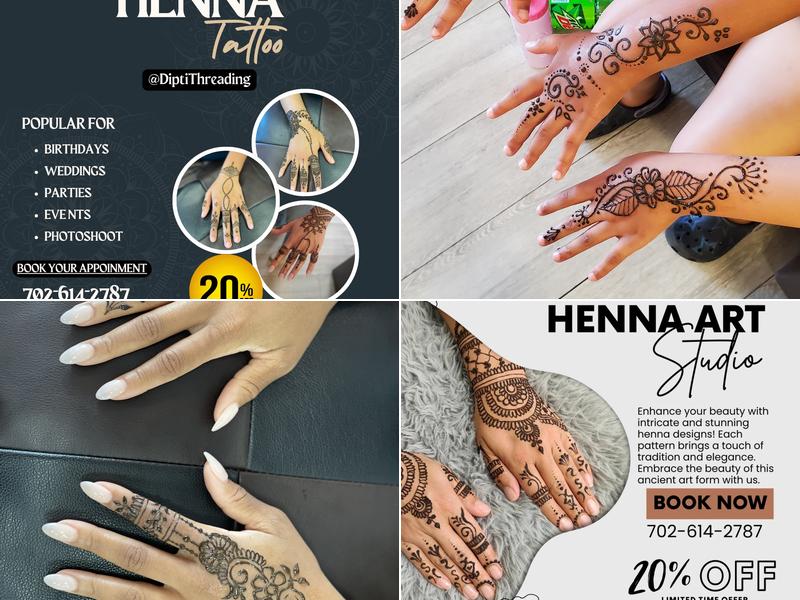 Dipti Eyebrow Threading And Henna Art