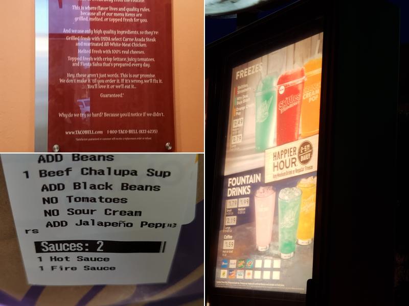Taco Bell Menu