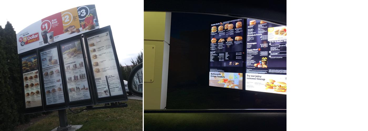 McDonald's Menu