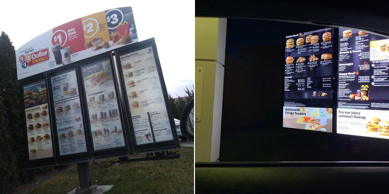 McDonald's Menu