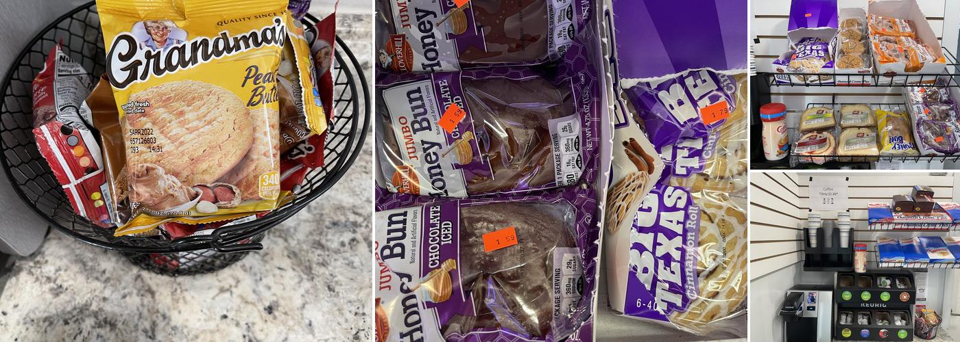 Self service coffee & cakes