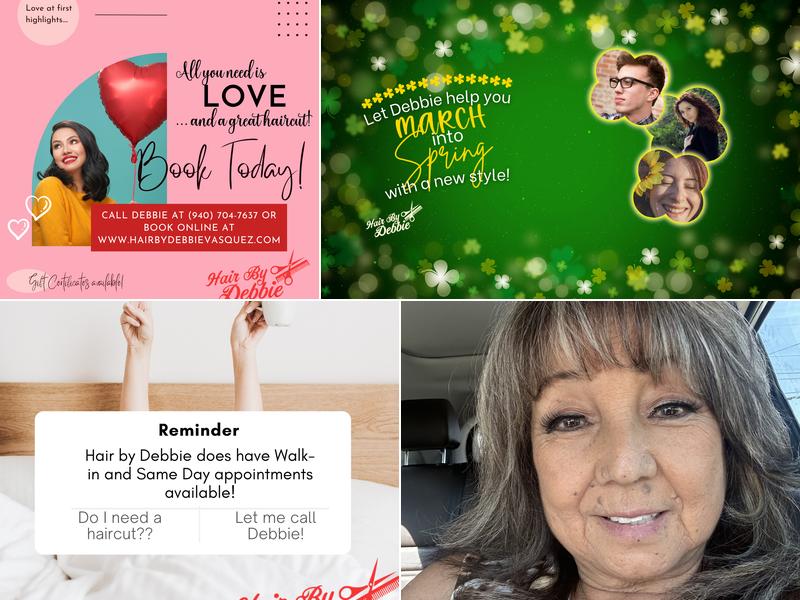 Hair by Debbie located inside Walk-N Salon