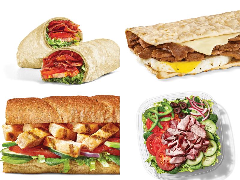 Subway Menu
