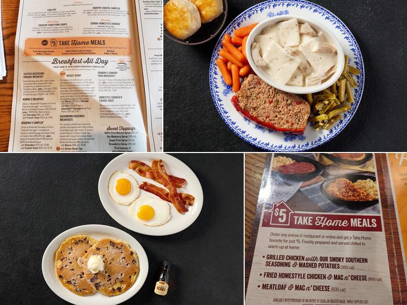 Cracker Barrel Old Country Store Menu