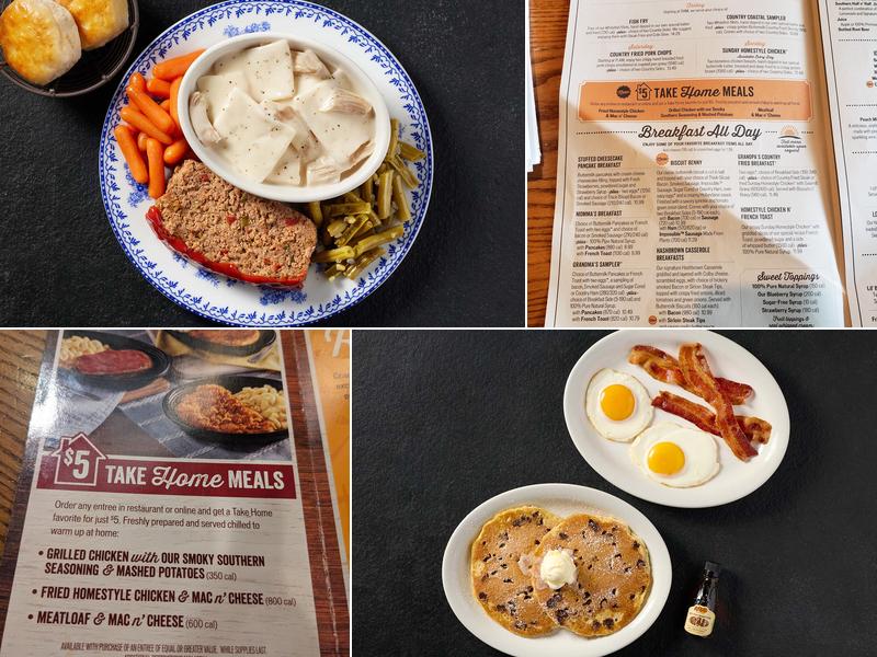 Cracker Barrel Old Country Store Menu