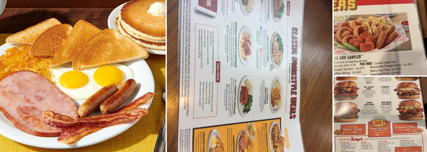 Denny's Menu