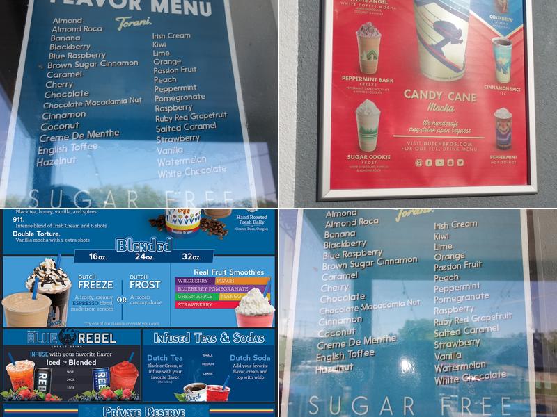 Dutch Bros Coffee Menu