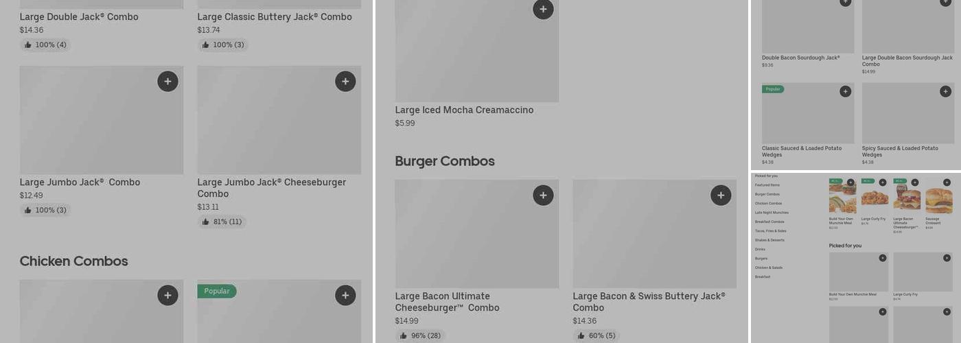 Jack In The Box Menu