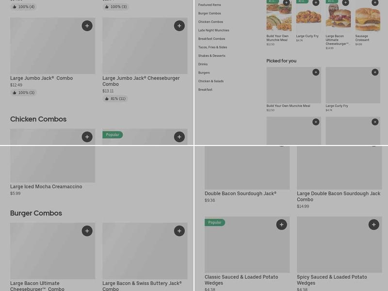 Jack In The Box Menu