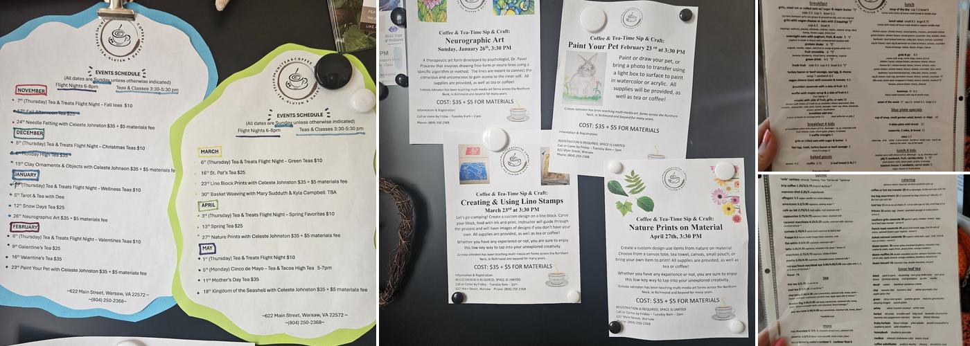 uniTEA&COFFEEco Menu