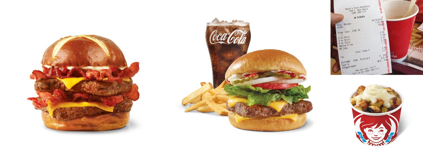 Wendy's Menu