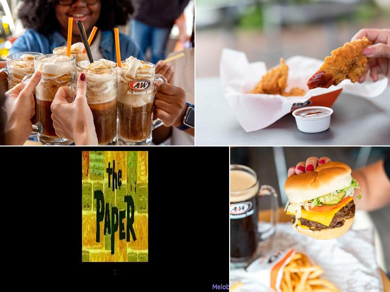 A&W Restaurant Menu