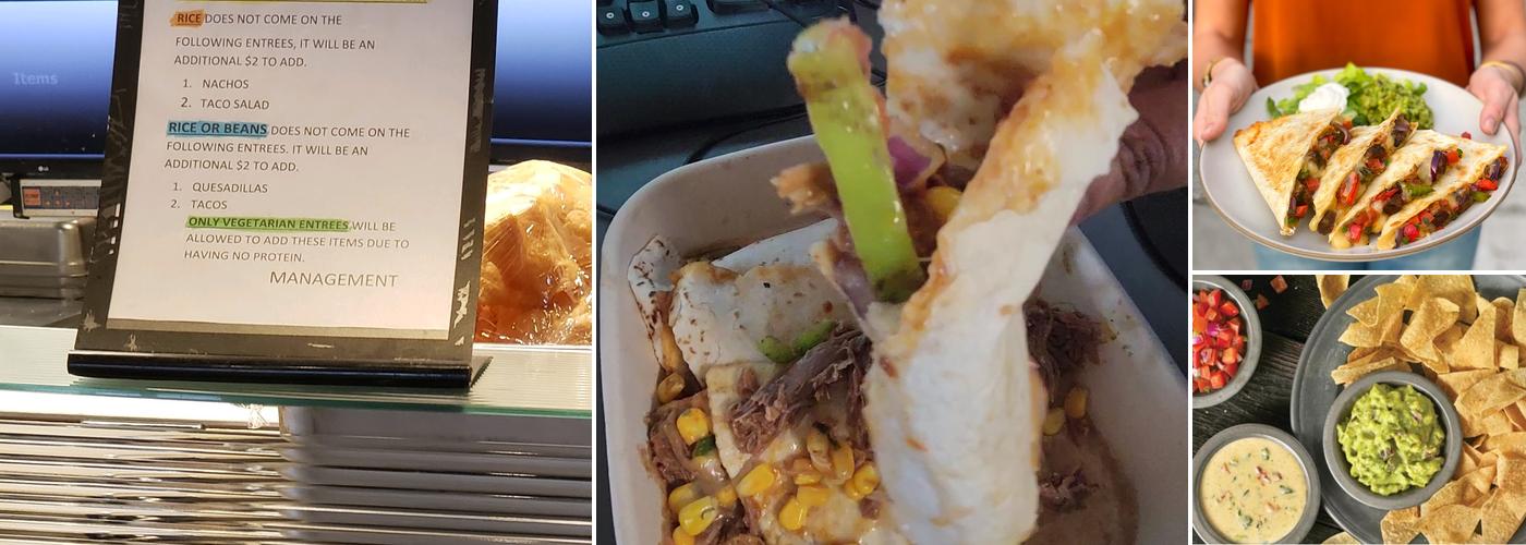 QDOBA Mexican Eats Menu