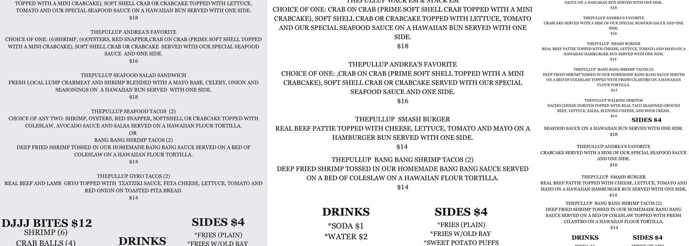 ThePullUp Menu