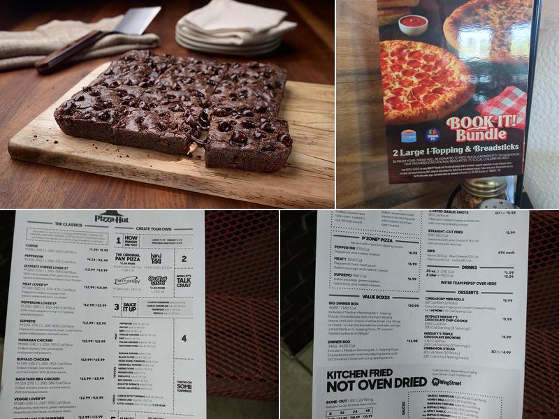 Pizza Hut Menu