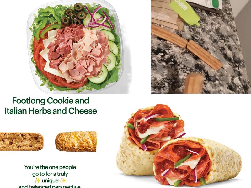 Subway Menu