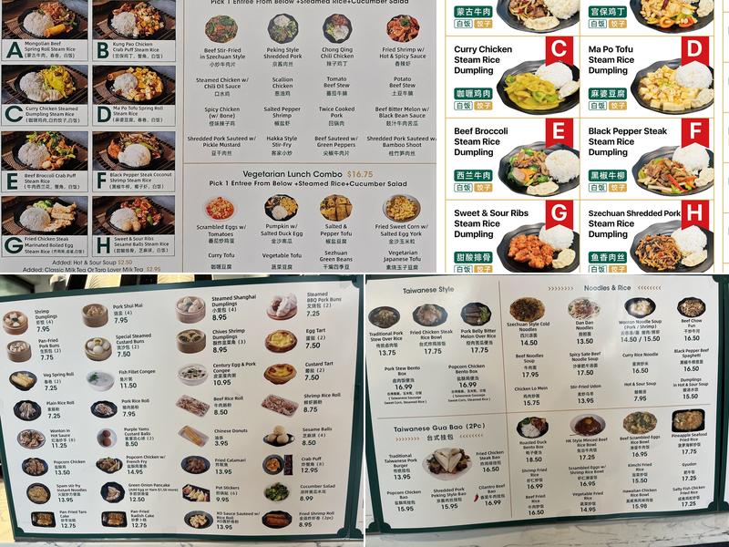 Early Bird Cafe Menu