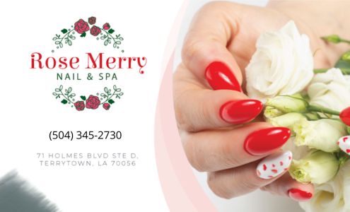 ROSE MERRY NAIL & SPA 71 Holmes Blvd, Terrytown Louisiana 70056