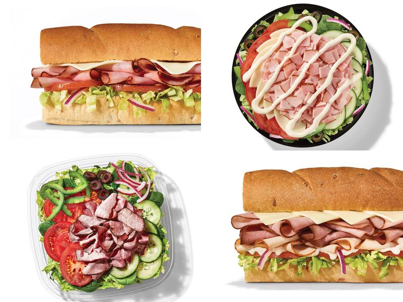 Subway Menu