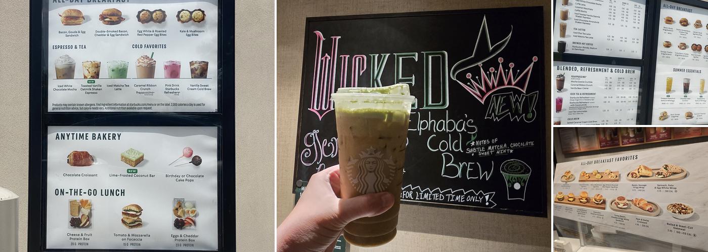 Starbucks Menu