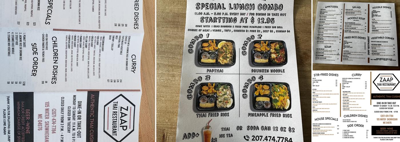 ZAAP Menu