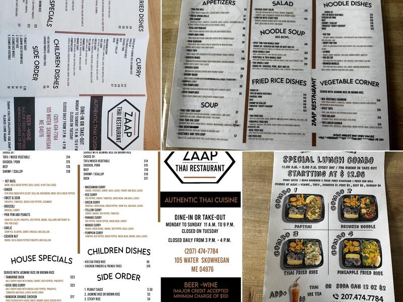 ZAAP Menu
