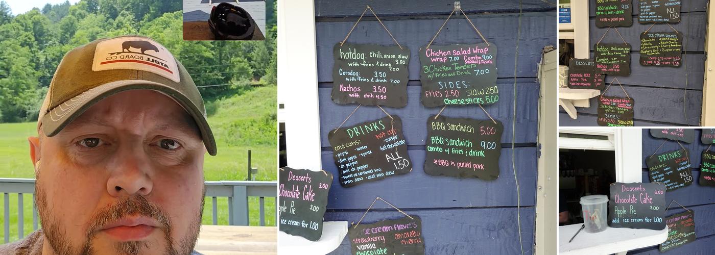 Hellbender's Cafe Menu