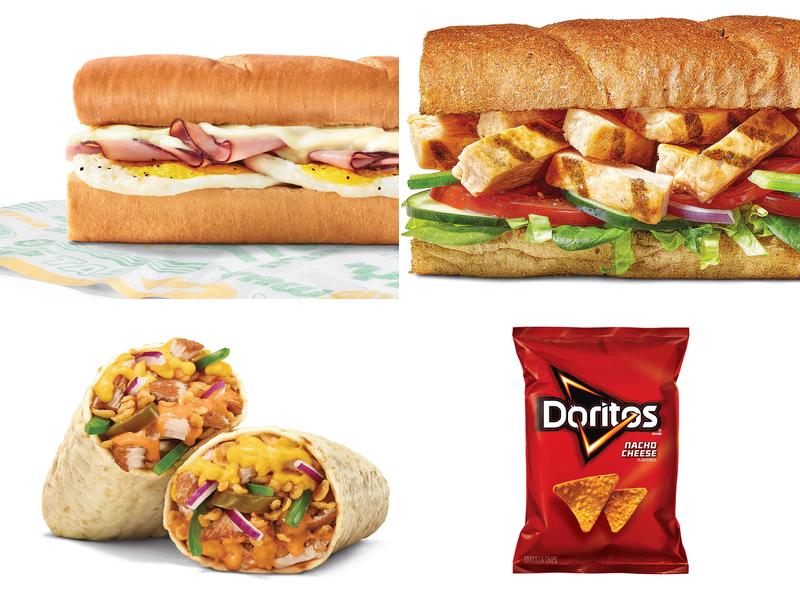 Subway Menu