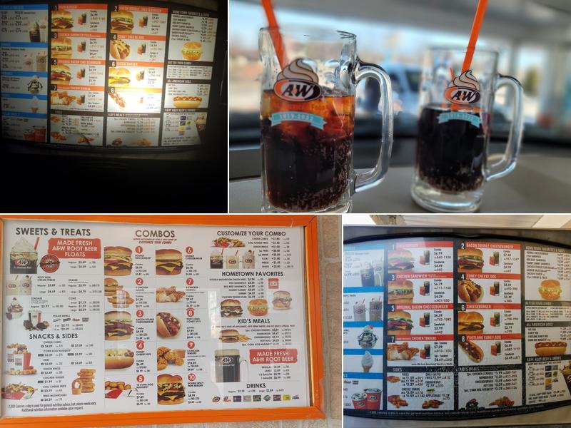 A&W Menu