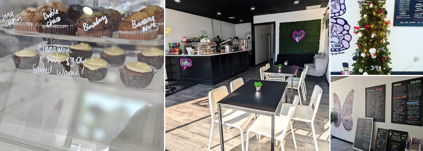 Steaming cup cafe Menu